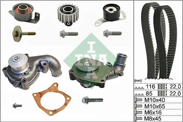 Water Pump & Timing Belt Kit